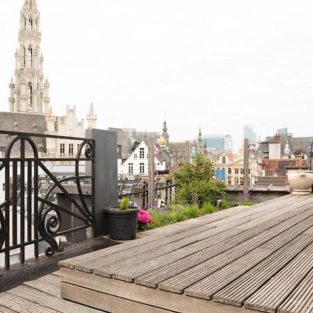 Duplex Dernier Etage Avec Terasse A Deux Pas De La Grand Place Bruxelles Eksteriør billede