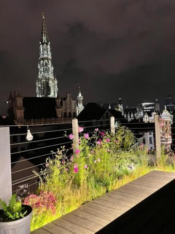 Duplex Dernier Etage Avec Terasse A Deux Pas De La Grand Place Bruxelles Eksteriør billede